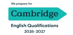 We prepare for Cambridge English Qualifications
